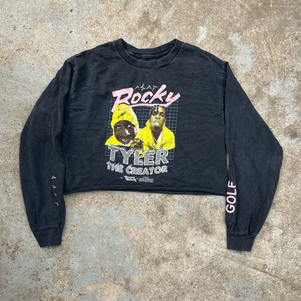 GOLF WANG Tyler the Creator x A$AP Rocky 2015 Tour longsleeve Cropped